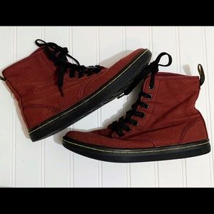 Dr. Martens Shoreditch Cherry Red Boots